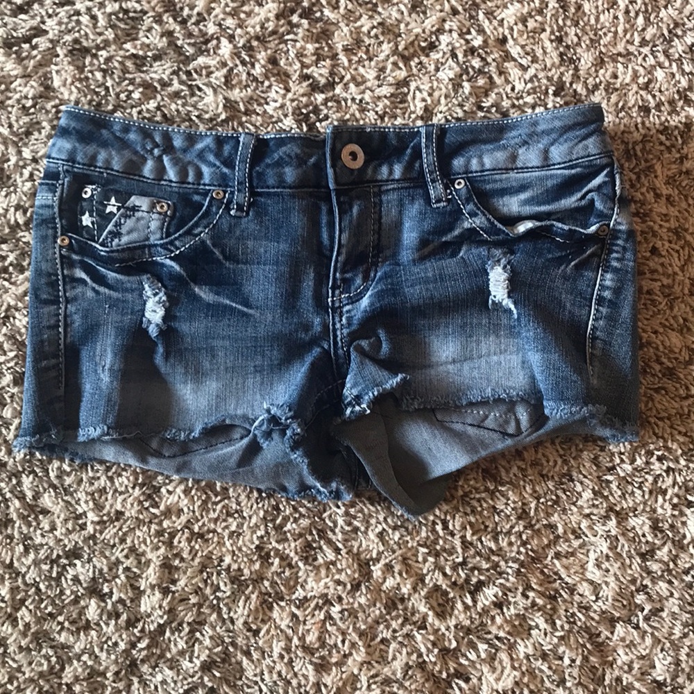 Denim shortie